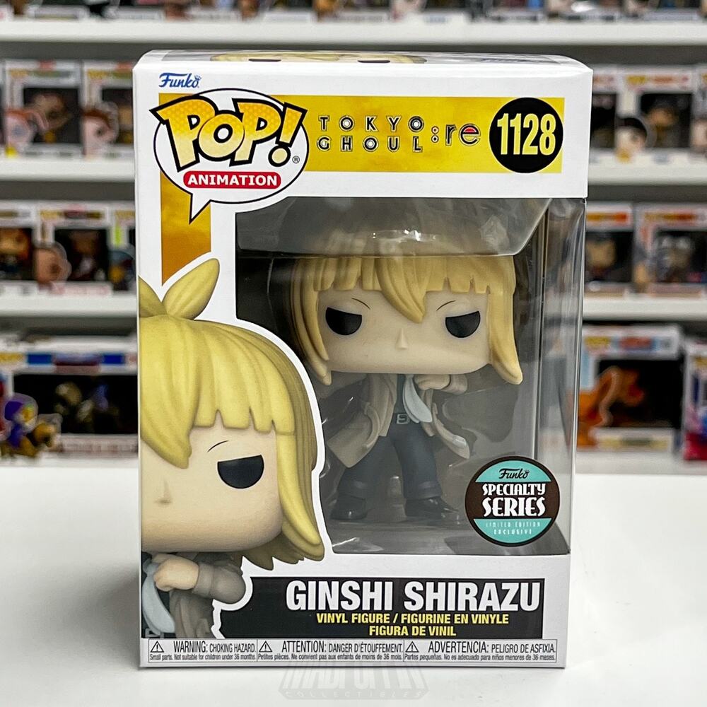 Funko Pop Anime Tokyo Ghoul Re Ginshi Shirazu Specialty Series 1128 Toy Figure